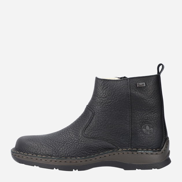 Чоловічі зимові черевики з мембраною Rieker 05360-00 45 29.3 см Чорні (4060596820198) - зображення 2
