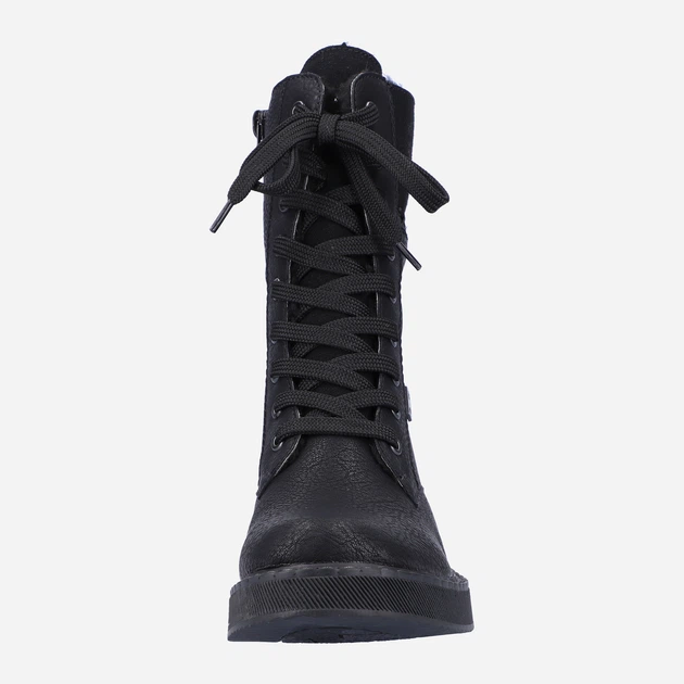 Zimowe botki damskie na obcasie Rieker 72048-01 38 24.6 cm Czarne (4060596658098) - obraz 5