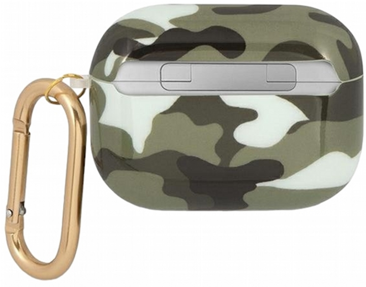 Чохол CG Mobile Guess Camo Collection для AirPods Pro Khaki (3666339010126) - зображення 2