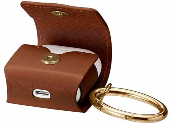 Etui Spigen La Manon do AirPods 1 / 2 Brązowy (8809640257414) - obraz 4