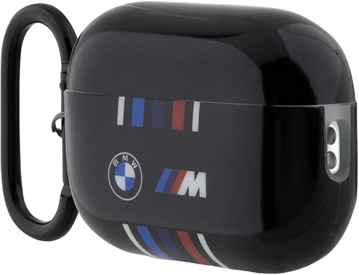 Etui CG Mobile BMW Multiple Colored Lines BMAP222SWTK do AirPods Pro 2 Czarny (3666339123871) - obraz 3