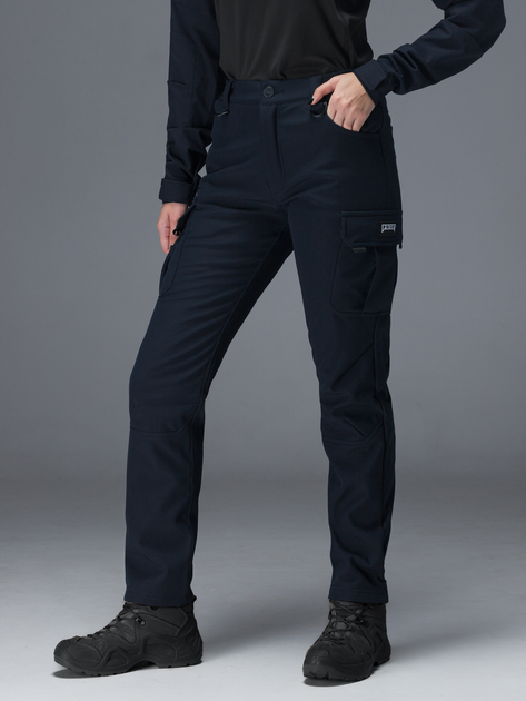 Тактические штаны утепленные женские BEZET Патрон 2.0 9587 XXL Синие (ROZ6501048854) - изображение 1