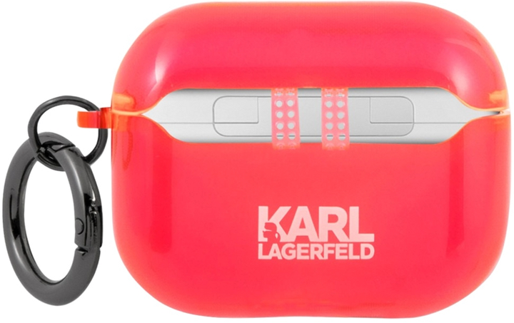 Etui CG Mobile Karl Lagerfeld Choupette KLAPUCHFP do AirPods Pro Różowy (3666339009328) - obraz 2