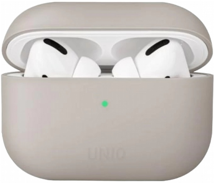 Чохол Uniq Lino для AirPods Pro Beige (8886463672839) - зображення 1