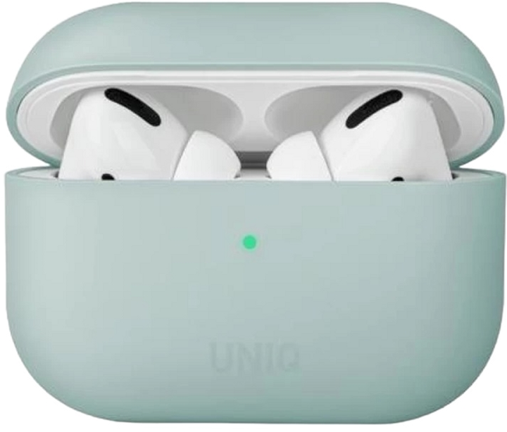 Etui Uniq Lino do AirPods Pro Miętowy (8886463672853) - obraz 1