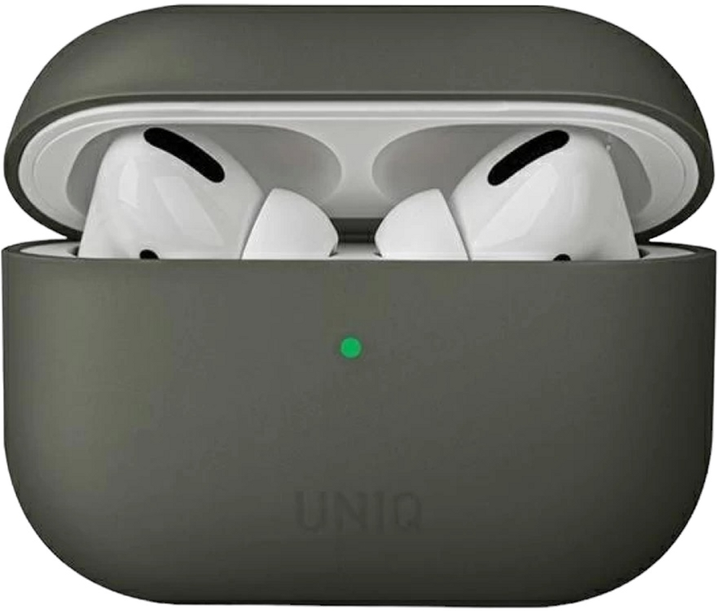 Чохол Uniq Lino для AirPods Pro Grey (8886463672815) - зображення 1