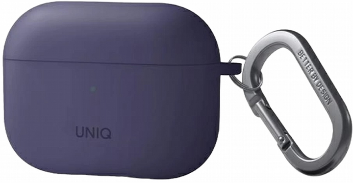 Чохол + тримачі Uniq Nexo Silicone для AirPods Pro 2 Purple (8886463683491) - зображення 1