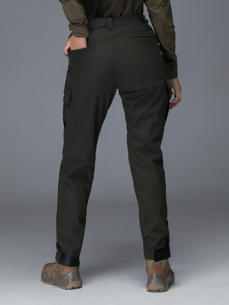 Тактичні штани жіночі утеплені BEZET Патрон 2.0 9585 XXL Хакі (ROZ6501048861) - зображення 2