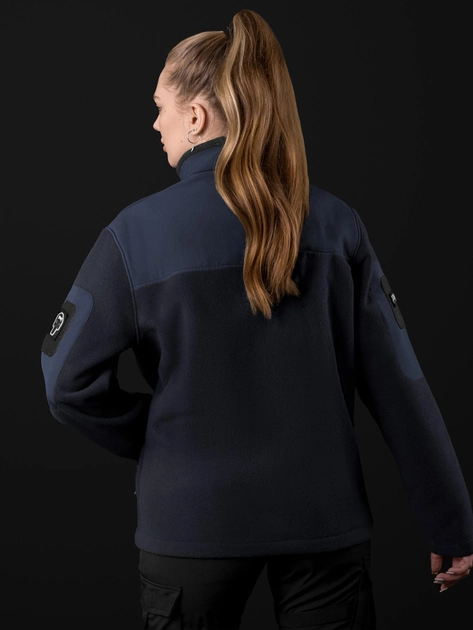 Кофта флисовая тактическая женская BEZET 9662 XXL Синяя (ROZ6501048874) - изображение 2