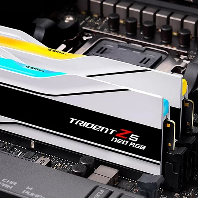 Модуль пам'яті G.Skill Trident Z5 Neo RGB White DDR5-6000 64GB