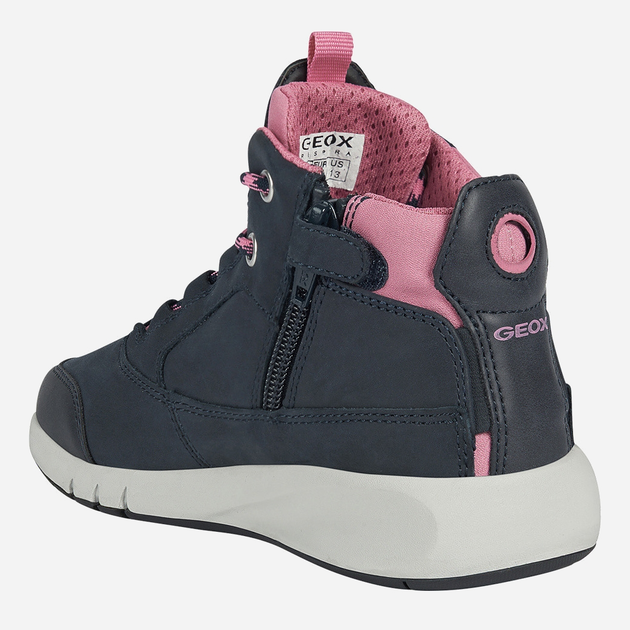 Дитячі демісезонні черевики для дівчинки Geox Ankle Boots J16FLA0CL11-C4268 33 Сірі (8050036282408) - зображення 4