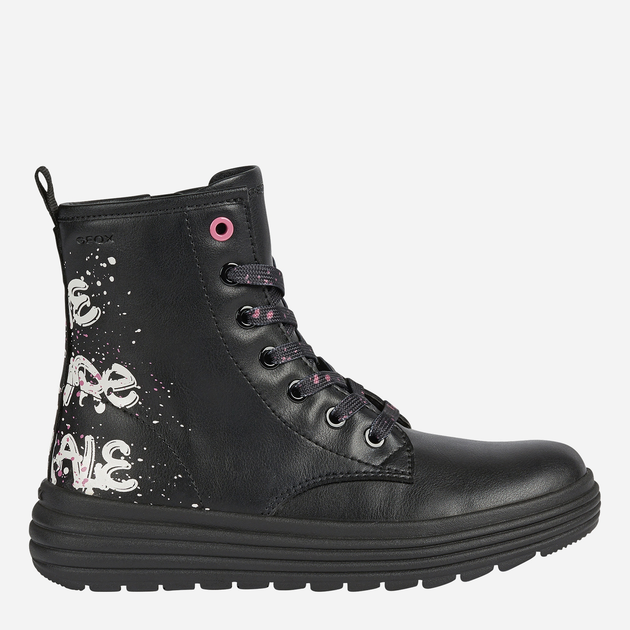Черевики дитячі Geox Ankle Boots J16ETA00004-C9999 29 Чорні (8050036329202) - зображення 1