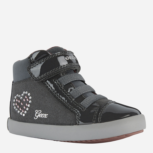 Trzewiki dziecięce dla dziewczynki Geox Sneakers B261MA0AU02-C9002 22 Szare (8050036677488) - obraz 3