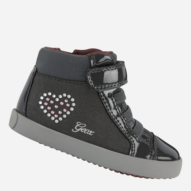Jesienne trzewiki dziewczęce Geox Sneakers B261MA0AU02-C9002 24 Szare (8050036677501) - obraz 2