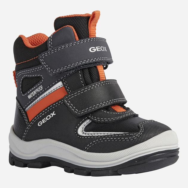 Trzewiki chłopięce Geox Ankle Boots B044HB050FU-C0038 23 Czarne (8050036158109) - obraz 3