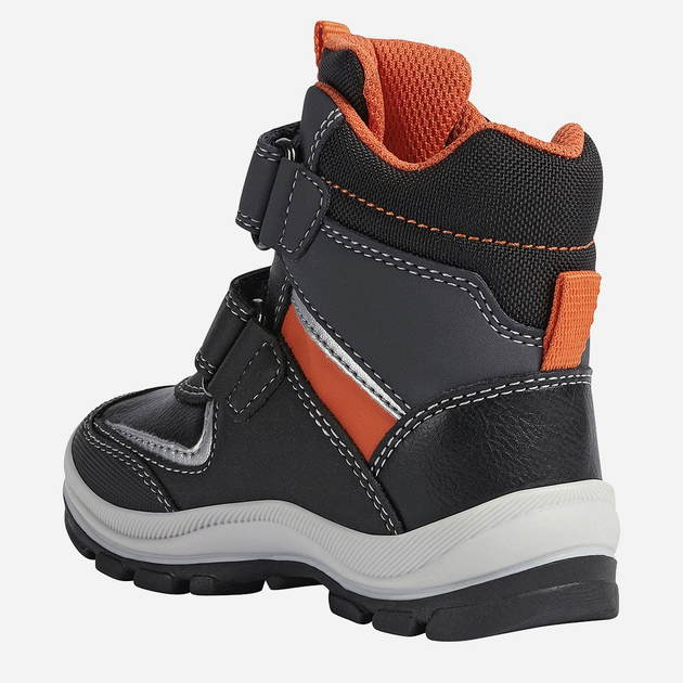 Trzewiki chłopięce Geox Ankle Boots B044HB050FU-C0038 23 Czarne (8050036158109) - obraz 4