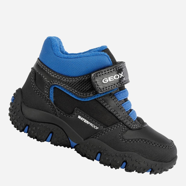 Черевики дитячі Geox Sneakers B1642A0CEFU-C0245 22 Чорні (8050036404282) - зображення 2