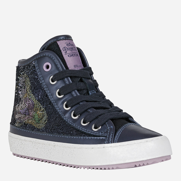 Дитячі кеди для дівчинки Geox Sneakers J164GD0K9NF-C4002 28 Сині (8050036287199) - зображення 3