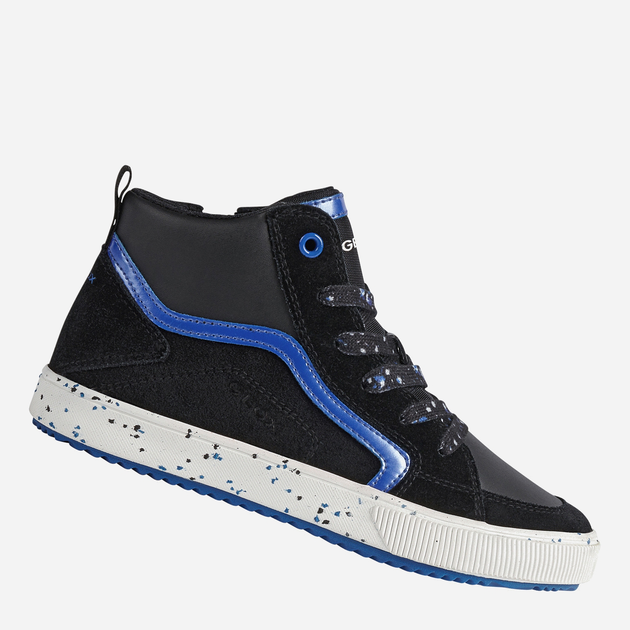 Дитячі черевики для хлопчика Geox Sneakers J042CD022BC-C0245 33 Чорні (8050036260772) - зображення 2