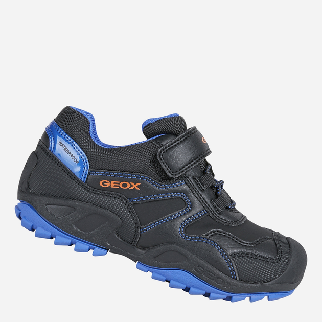 Дитячі кросівки для хлопчика Geox Sneakers J16CBB050BU-C0245 24 Чорні (8050036177025) - зображення 2