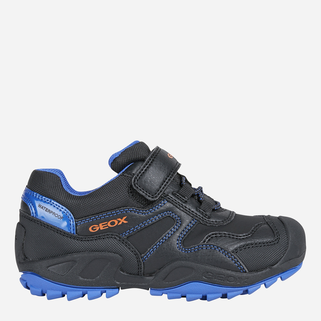 Buty sportowe chłopięce na rzepy Geox Sneakers J16CBB050BU-C0245 32 Czarne (8050036177100) - obraz 1