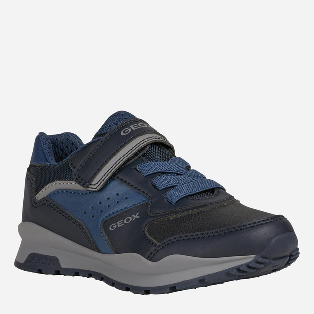 Sneakersy chłopięce na rzepy Geox Sneakers J1615A054FU-C4264 30 Czarne (8050036182029) - obraz 3