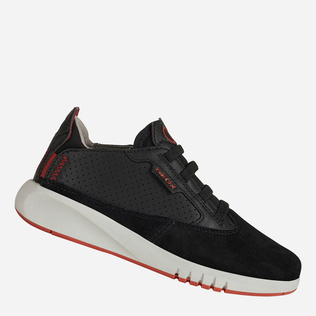 Buty sportowe chłopięce Geox Sneakers J16BNA02285-C0260 32 Czarne (8050036267306) - obraz 2