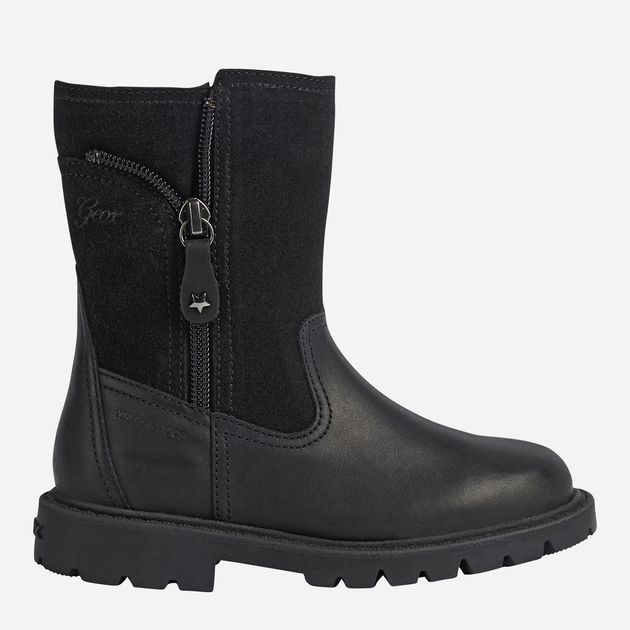 Дитячі чоботи для дівчинки Geox Boots J16EYB00043-C9999 33 Чорні (8050036277688) - зображення 1