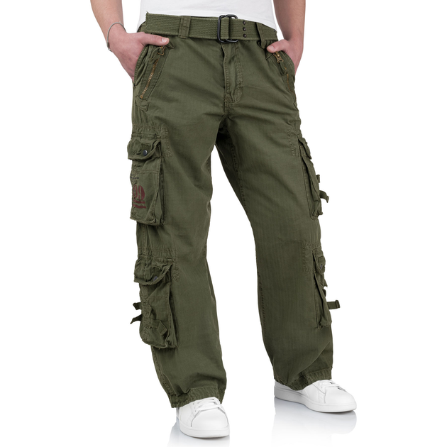 Брюки Surplus Raw Vintage SURPLUS ROYAL TRAVELER TROUSER Royal Green XL (05-3700-64) - зображення 1