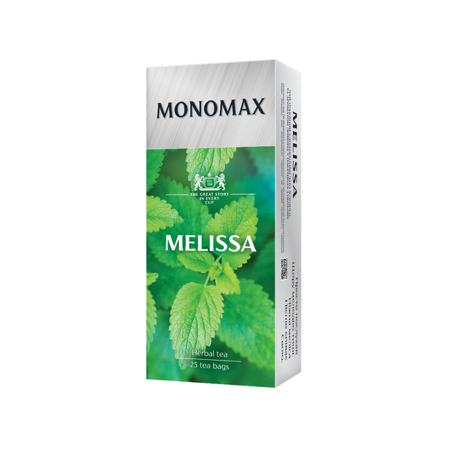 Чай Мономах Melissa Меліса зелений 25*1,5г - зображення 1