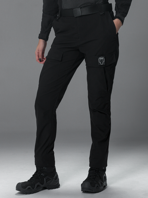 Тактичні штани жіночі BEZET Шпигун 6186 3XL Чорні (ROZ6501048932) - зображення 1