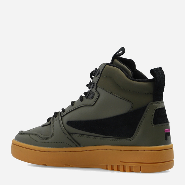 Жіночі черевики високі Fila FFW0200-60017 40 (9US) 25 см Темно-оливкові (8719477714182) - зображення 3