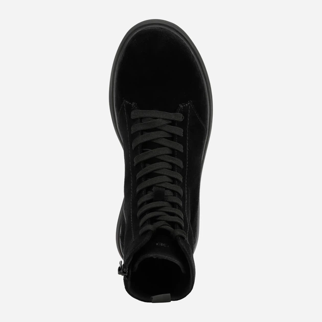 Жіночі черевики високі Geox D94FDA00023-C9999 36 23.4 см Чорні (8050036259417) - зображення 4