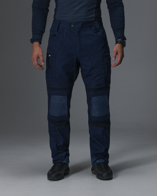 Тактические штаны мужские BEZET Strike 9688 XL Синие (2000124676493) - изображение 1