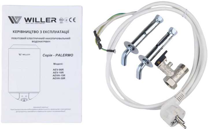 Бойлер WILLER AEVH-15R (Ultraslim) Palermo - изображение 6