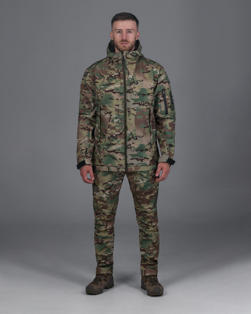 Тактическая куртка мужская BEZET Робокоп 2.0 9582 XL Камуфляжная (2000000003405) - изображение 1