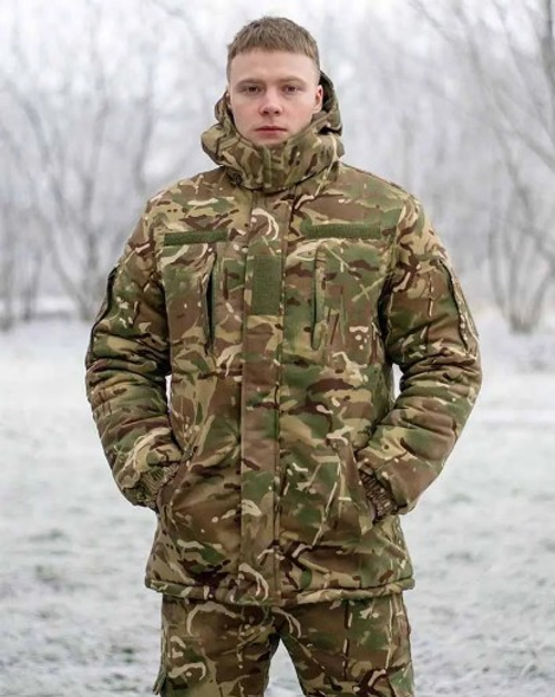 Костюм зимовий військовий. Тепла форма XXL мультікам - зображення 2