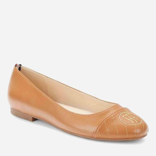 Женские балетки Tommy Hilfiger 730080037 37.5 (7) 24.5 см Коричневые ...