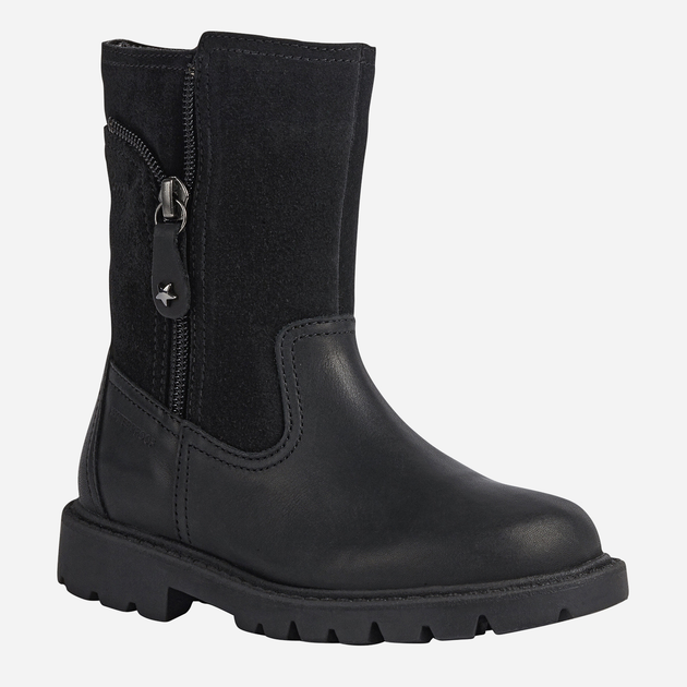 Підліткові чоботи для дівчинки Geox Boots J16EYB00043-C9999 36 Чорні (8050036277718) - зображення 3