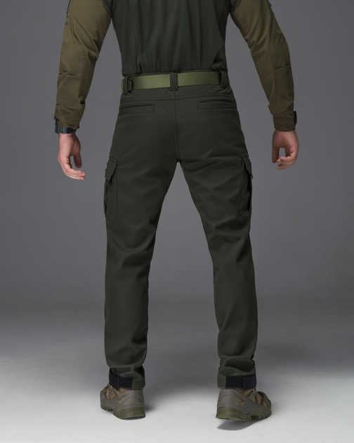 Тактичні штани чоловічі утеплені BEZET Патрон 2.0 9585 3XL Хакі (ROZ6501047290) - зображення 2