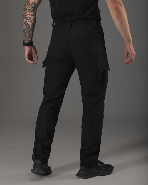 Тактические штаны утепленные мужские BEZET Патрон 2.0 9583 M Черные (ROZ6501047292) - изображение 2