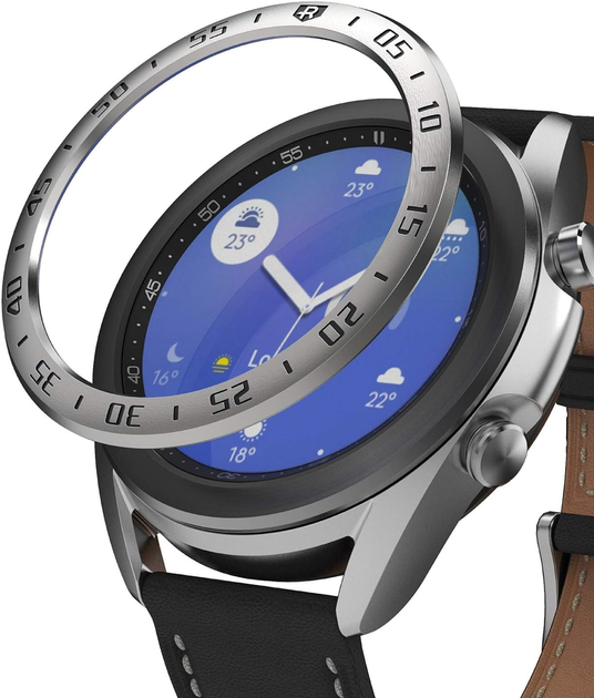 Nakładka Ringke Bezel Styling do Samsung Galaxy Watch 3 41 mm Czarny (8809716078134) - obraz 1