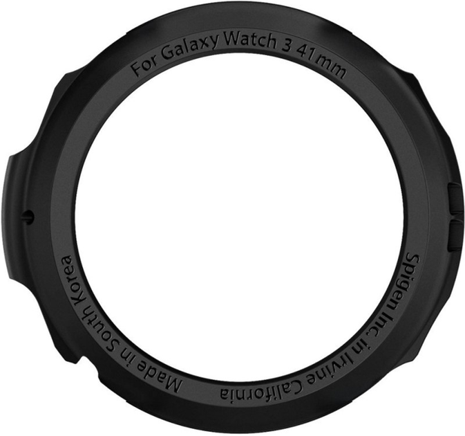 Etui Spigen Liquid Air ACS01561 do Samsung Galaxy Watch 3 41 mm Czarny (8809710755420) - obraz 8