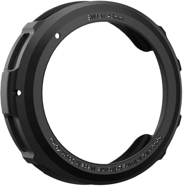 Etui Spigen Liquid Air ACS06395 do Samsung Galaxy Watch 6 Classic 43 mm Czarny (8809896748001) - obraz 5