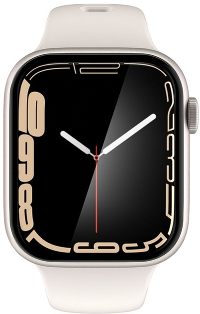 Szkło ochronne Spigen ProFlex EZ Fit AFL04051 do Apple Watch 7 45 mm Przezroczysty 2 szt (8809811856569) - obraz 4