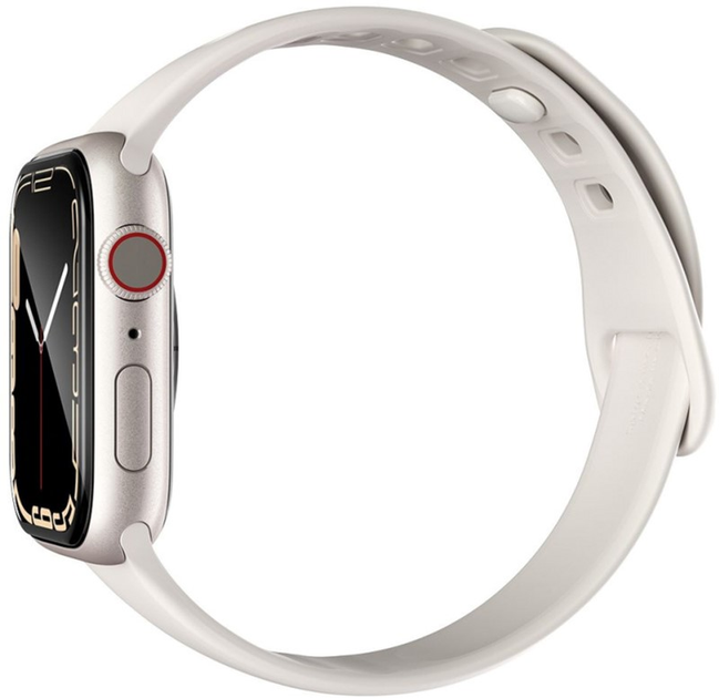 Szkło ochronne Spigen ProFlex EZ Fit AFL04051 do Apple Watch 7 45 mm Przezroczysty 2 szt (8809811856569) - obraz 8