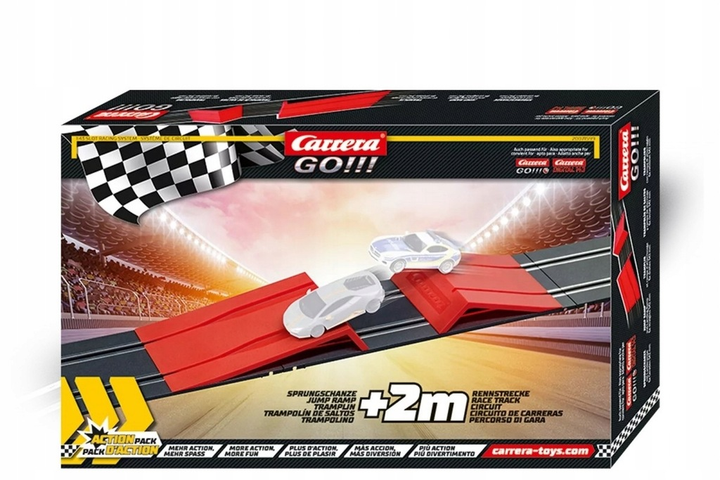 Rampa do skoków Carrera GO Action Pack (4007486715998) - obraz 1