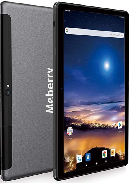 Планшет 10.1" MEBERRY М6 4/64Gb 2-SIM 4 ядра Android 10 8000mAh Серый - изображение 3