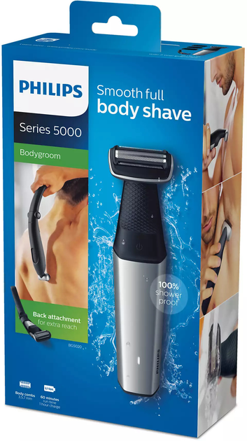 Golarka do ciala Philips Series 5000 Bodygroom BG5020/15 - obraz 9