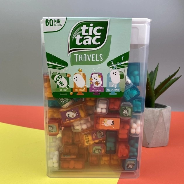 Tic Tac - Travelers - 60 Mini boxes